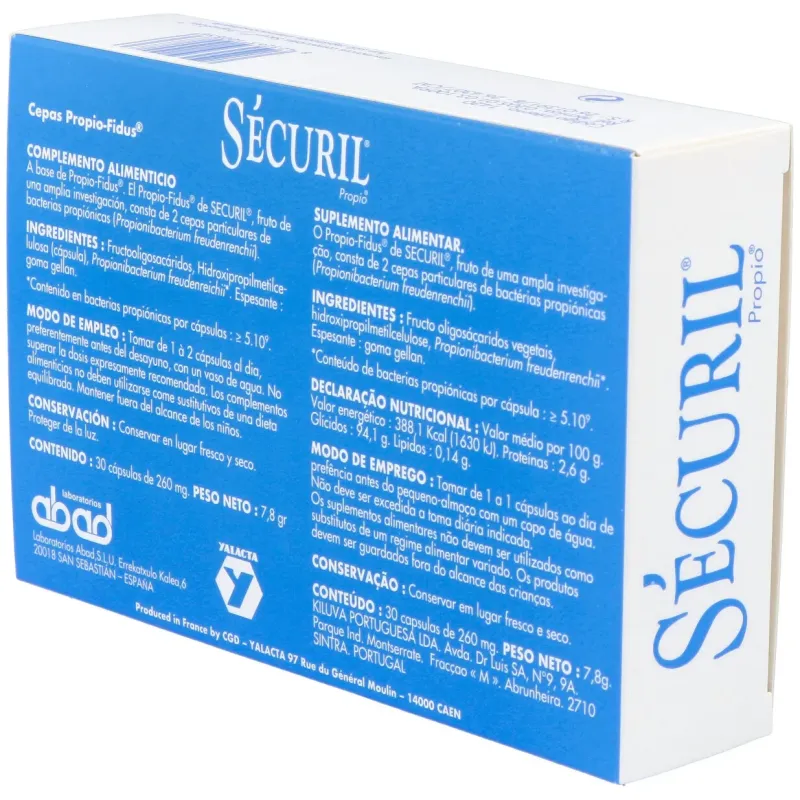 Securil 30 cápsulas | Farmacia Barata