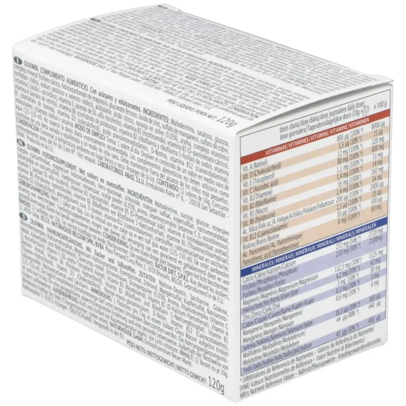 Olivimin vit+mine (iroviton) 12sbrs | Farmacia Barata Olivimin vit+mine (iroviton) 12sbrs | Farmacia Barata
