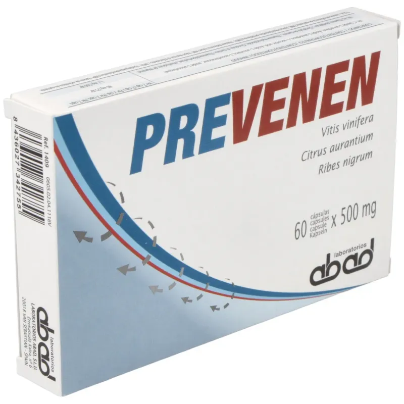 Prevenen varices/hemorroides 60cap | Farmacia Barata