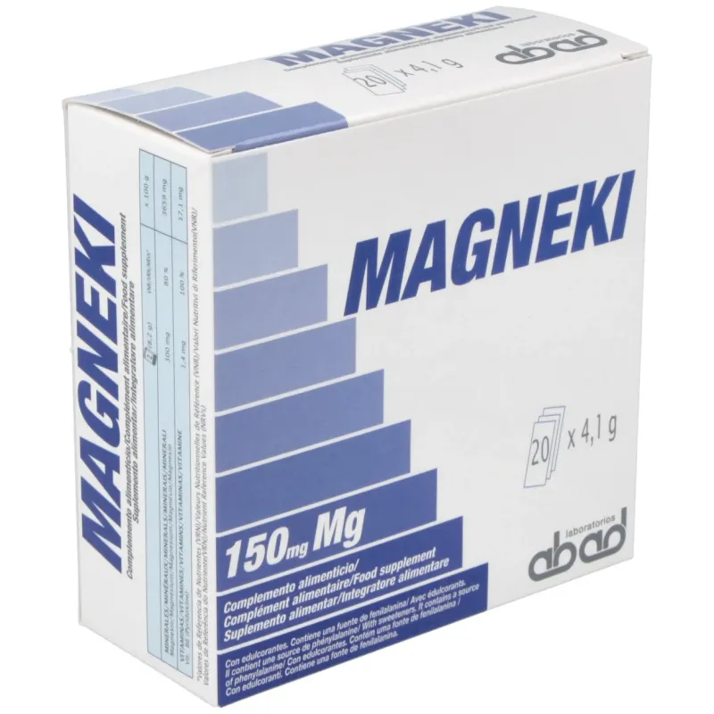 Magneki eferves musculos/huesos (magneva) 20sbrs. | Farmacia Barata