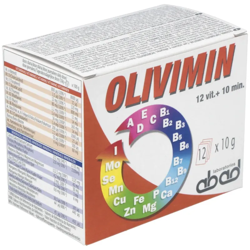 Olivimin vit+mine (iroviton) 12sbrs | Farmacia Barata Olivimin vit+mine (iroviton) 12sbrs | Farmacia Barata