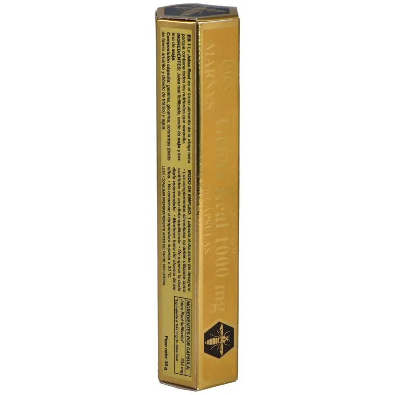 Marnys jalea real 1000mg con lecitina 30caps | Farmacia Barata Marnys jalea real 1000mg con lecitina 30caps | Farmacia Barata