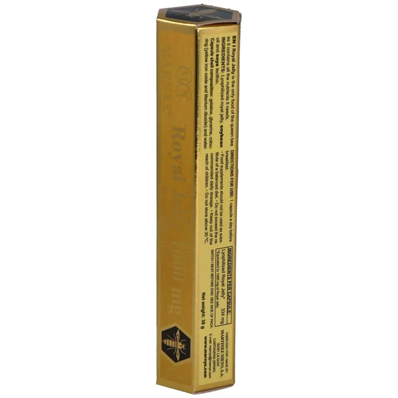 Marnys jalea real 1000mg con lecitina 30caps | Farmacia Barata Marnys jalea real 1000mg con lecitina 30caps | Farmacia Barata