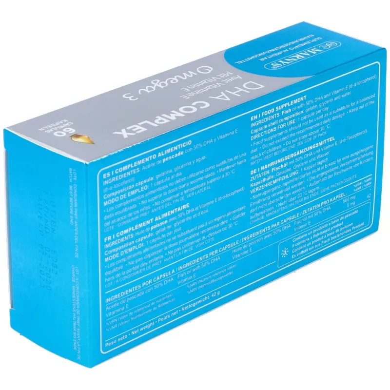 Dha complex 515mg. 60perlas | Farmacia Barata