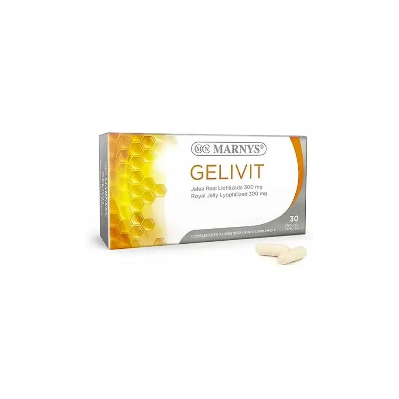 Gelivit jalea real liofilizada 300mg. 30cap. | Farmacia Barata