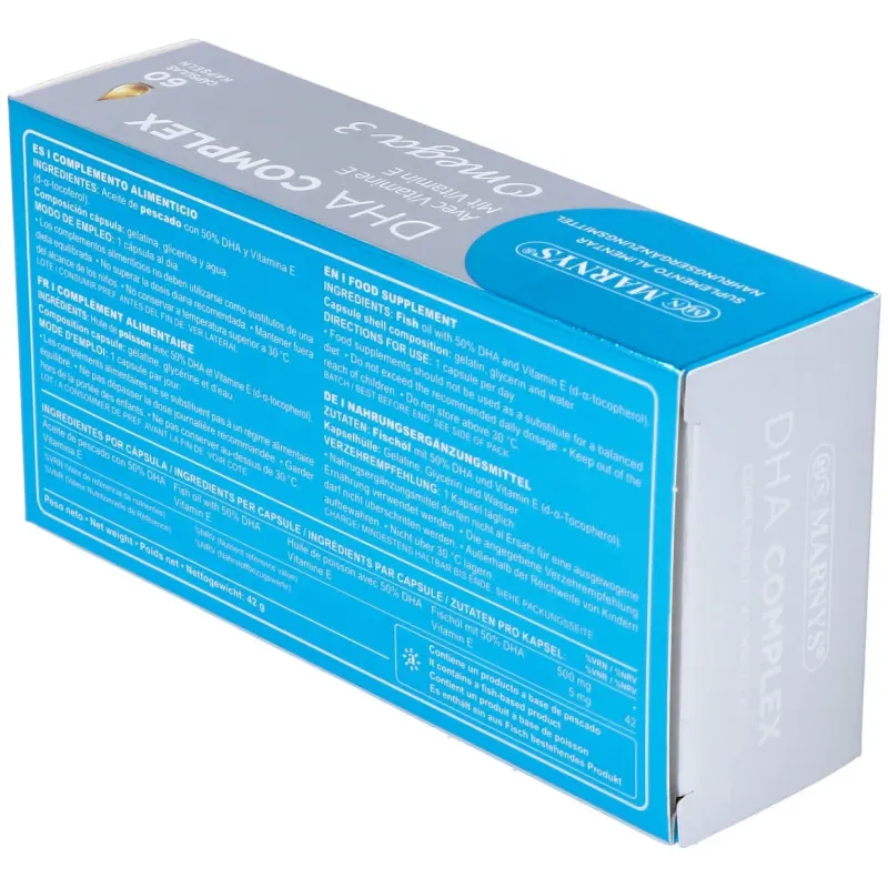Dha complex 515mg. 60perlas | Farmacia Barata
