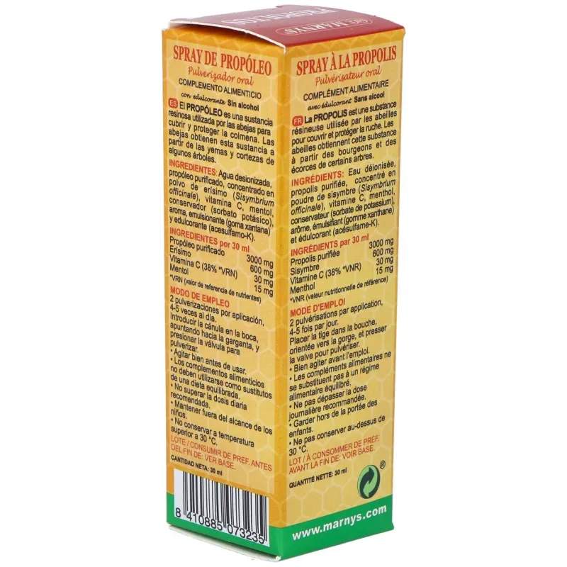 Marnys spray propoleo erisimo 30ml | Farmacia Barata