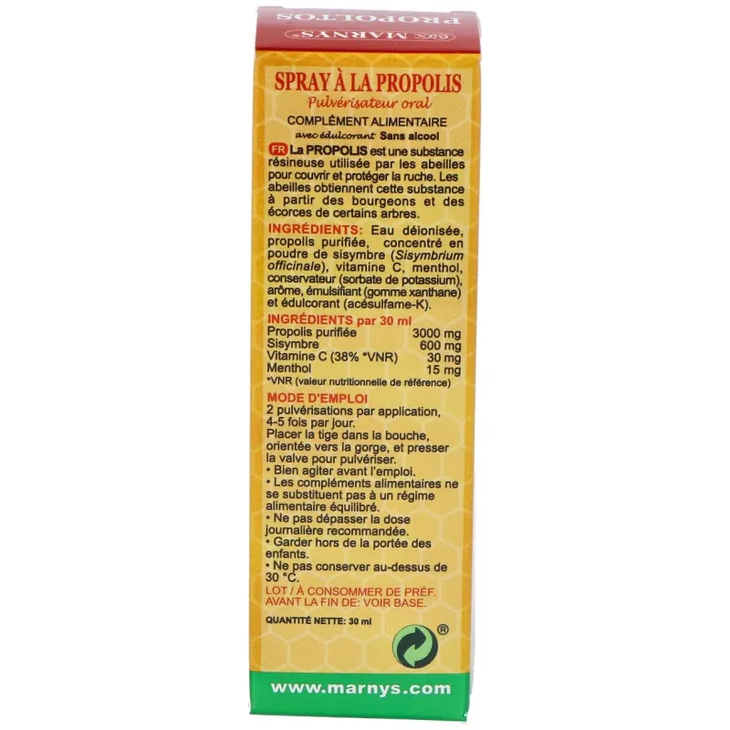 Marnys spray propoleo erisimo 30ml | Farmacia Barata