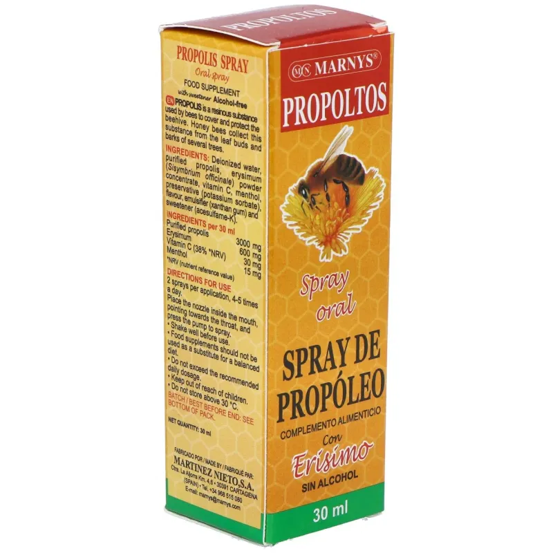 Marnys spray propoleo erisimo 30ml | Farmacia Barata