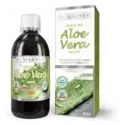 Jugo de aloe vera y agave puro 500ml.