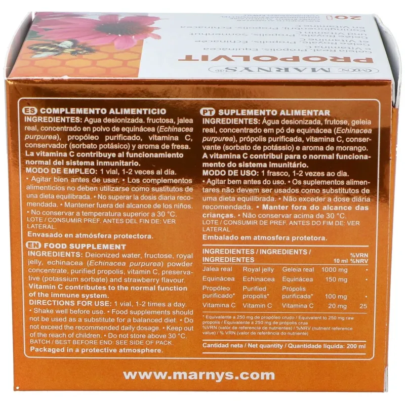 Propolvit 20viales | Farmacia Barata