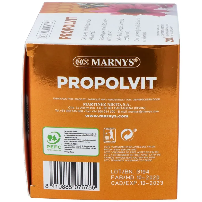 Propolvit 20viales | Farmacia Barata
