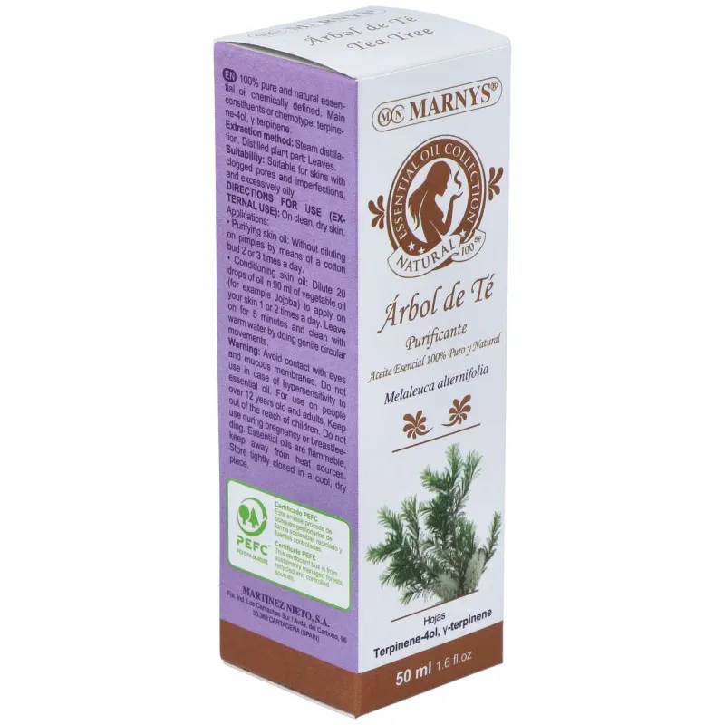 Marnys aceite esencial de árbol del té 50ml | Farmacia Barata Marnys aceite esencial de árbol del té 50ml | Farmacia Barata