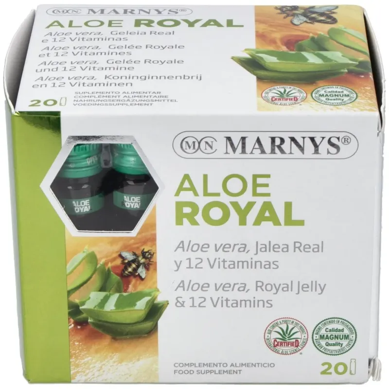 Marnys aloe royal 20 viales | Farmacia Barata