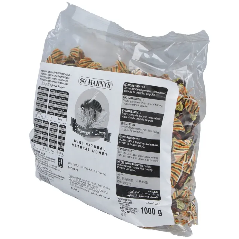 Marnys caramelos de propóleo con miel 1kg | Farmacia Barata Marnys caramelos de propóleo con miel 1kg | Farmacia Barata