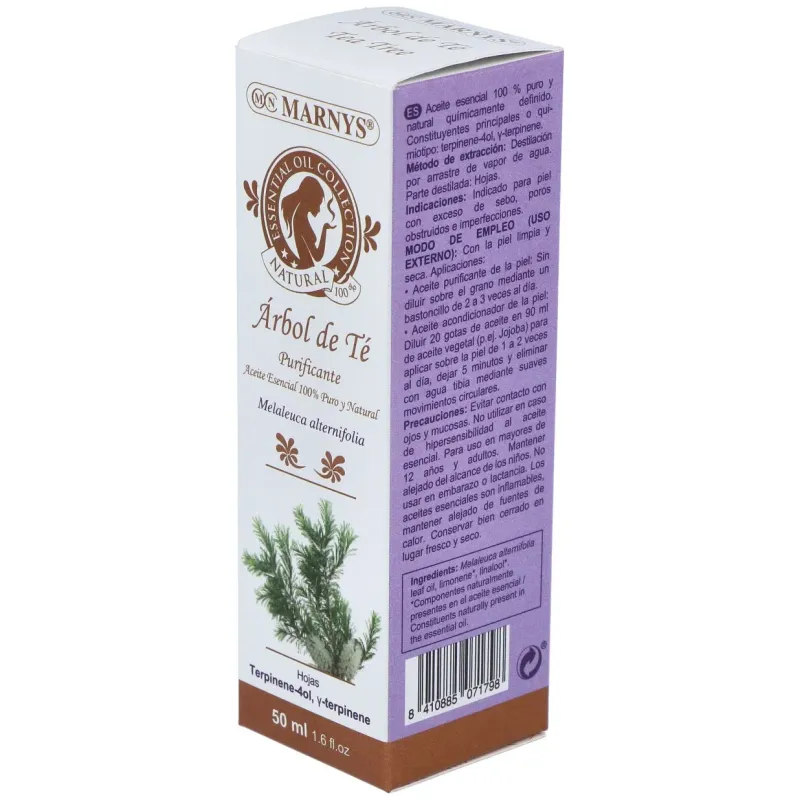 Marnys aceite esencial de árbol del té 50ml | Farmacia Barata Marnys aceite esencial de árbol del té 50ml | Farmacia Barata