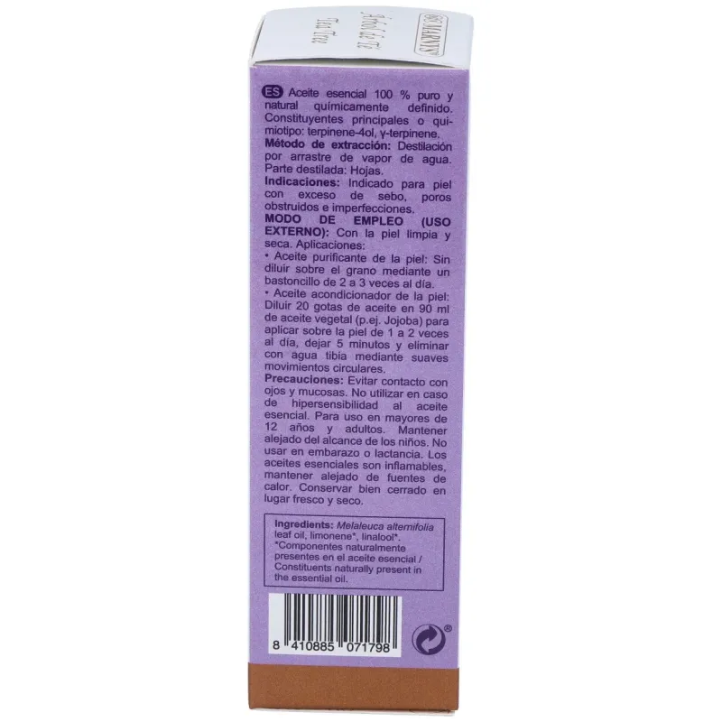 Marnys aceite esencial de árbol del té 50ml | Farmacia Barata Marnys aceite esencial de árbol del té 50ml | Farmacia Barata