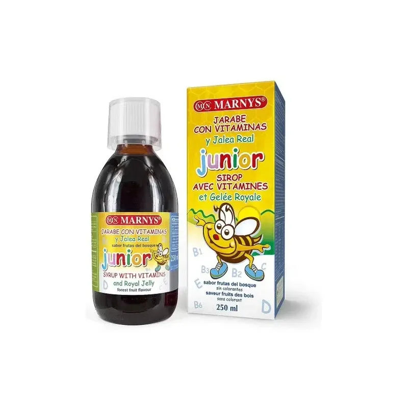 Marnys jarabe junior multivitaminico + jalea real 250ml | Farmacia Barata Marnys jarabe junior multivitaminico + jalea real 250ml | Farmacia Barata