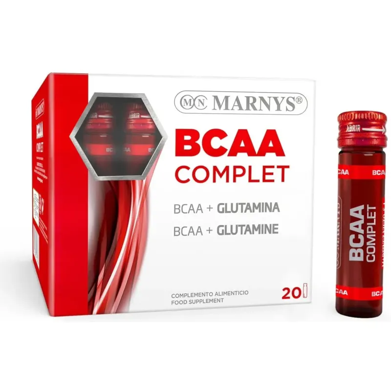 Marnys bcaa complet con glutamina 20x11ml | Farmacia Barata Marnys bcaa complet con glutamina 20x11ml | Farmacia Barata