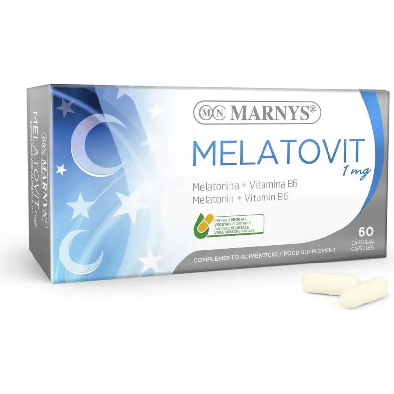 Melatovit (melatonina 1mg.+vit.b6) 60cap. | Farmacia Barata Melatovit (melatonina 1mg.+vit.b6) 60cap. | Farmacia Barata