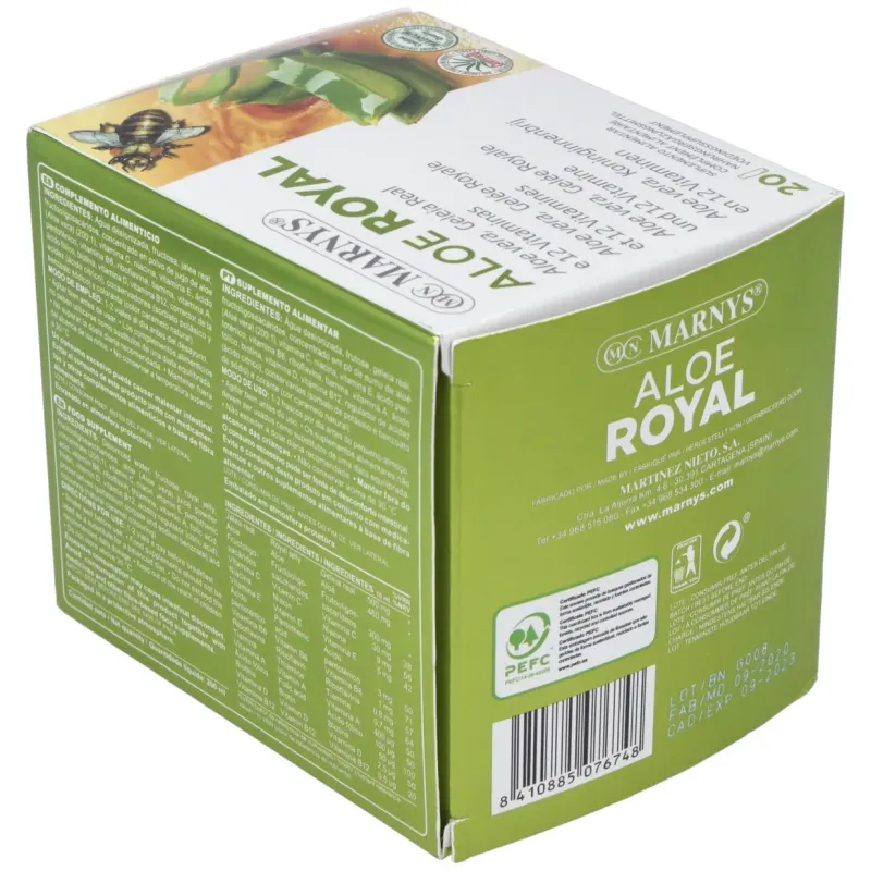 Marnys aloe royal 20 viales | Farmacia Barata