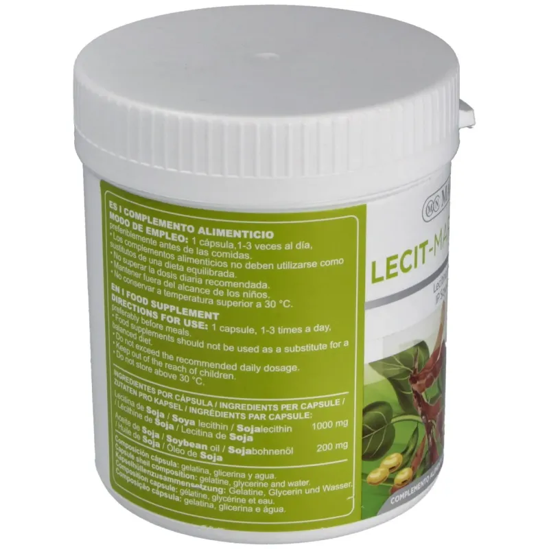 Lecitina de soja-lecitmar 1200mg. 250perlas | Farmacia Barata Lecitina de soja-lecitmar 1200mg. 250perlas | Farmacia Barata