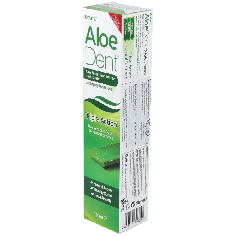 Aloedent aloe vera triple accion dentifrico 100ml. | Farmacia Barata