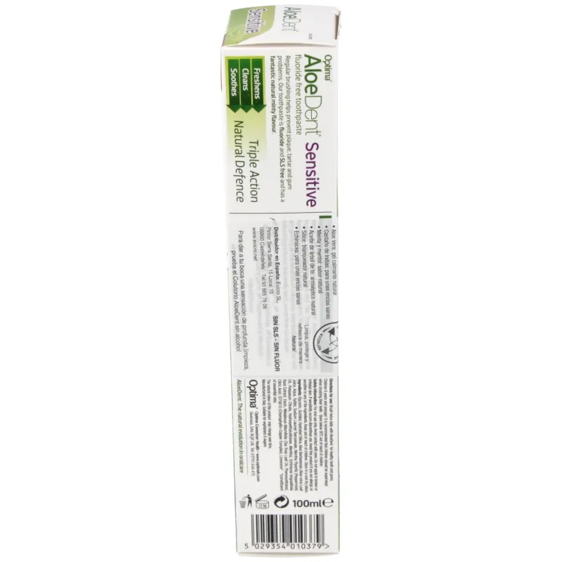 Aloedent sensitive dentifrico 100ml. | Farmacia Barata