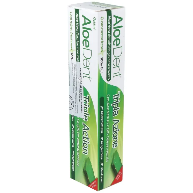 Aloedent aloe vera triple accion dentifrico 100ml. | Farmacia Barata