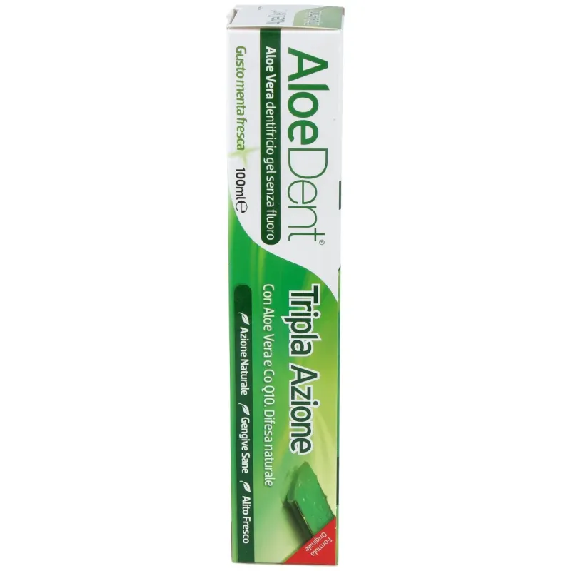 Aloedent aloe vera triple accion dentifrico 100ml. | Farmacia Barata