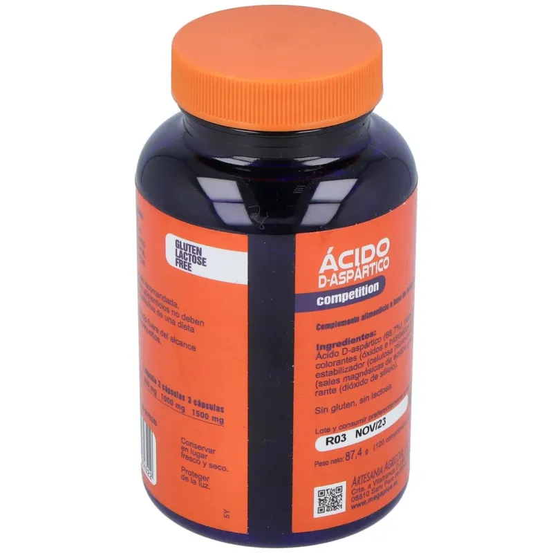 Megaplus ácido d-aspartico 120comp | Farmacia Barata Megaplus ácido d-aspartico 120comp | Farmacia Barata
