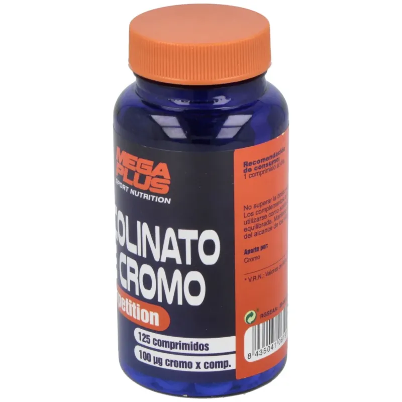 Cromo picolinato 100μg. 125comp. | Farmacia Barata