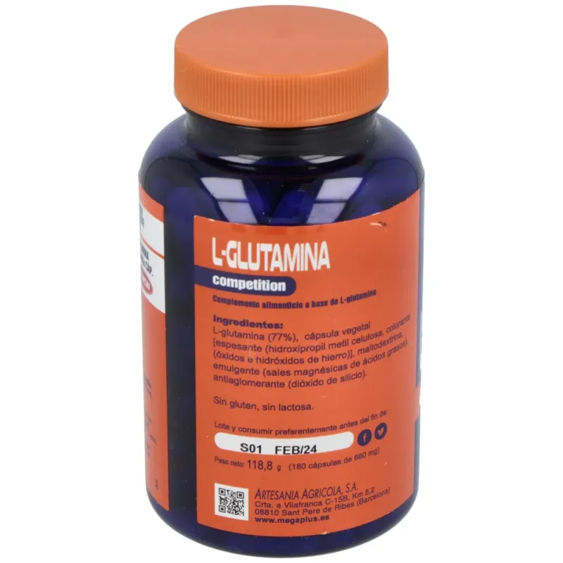 Mega plus glutamina megaplus 180comp | Farmacia Barata Mega plus glutamina megaplus 180comp | Farmacia Barata