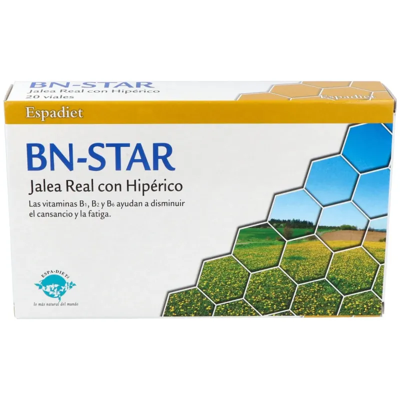 Jalea real+hiperico bn-star 20amp. | Farmacia Barata