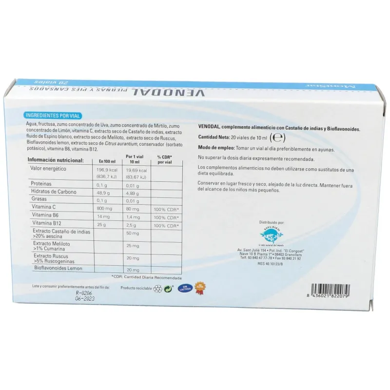 Montstar venodal 20uds | Farmacia Barata Montstar venodal 20uds | Farmacia Barata