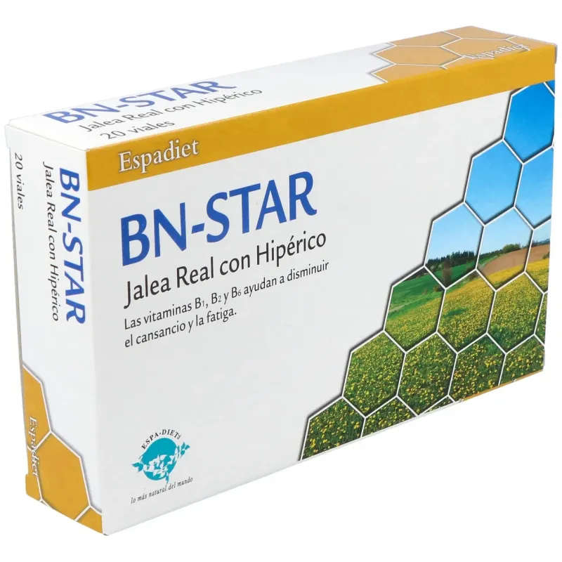 Jalea real+hiperico bn-star 20amp. | Farmacia Barata