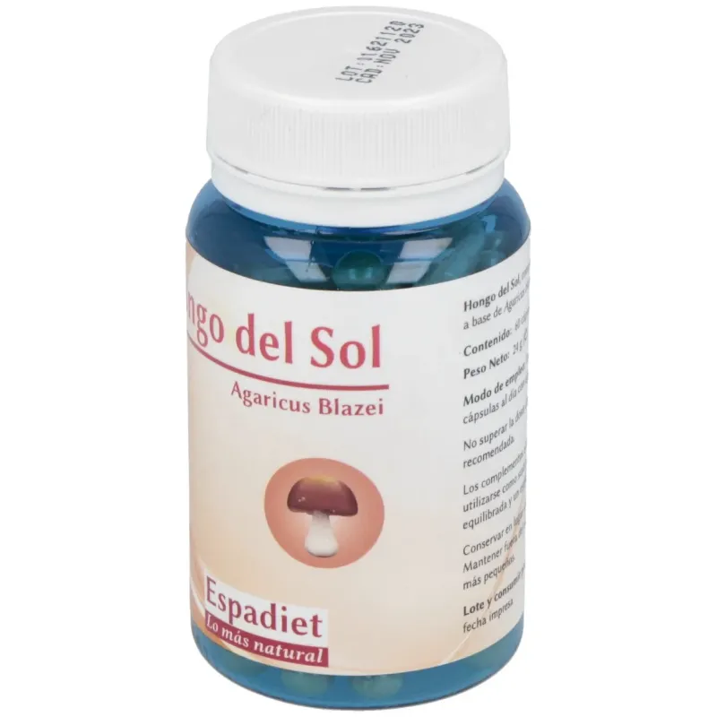 Espadiet hongo del sol 100mg 60caps | Farmacia Barata