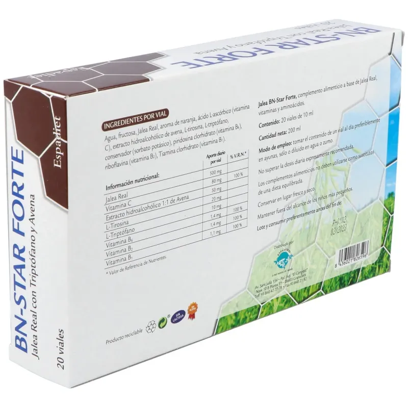 Montstar bn-star forte jalea real 20uds | Farmacia Barata