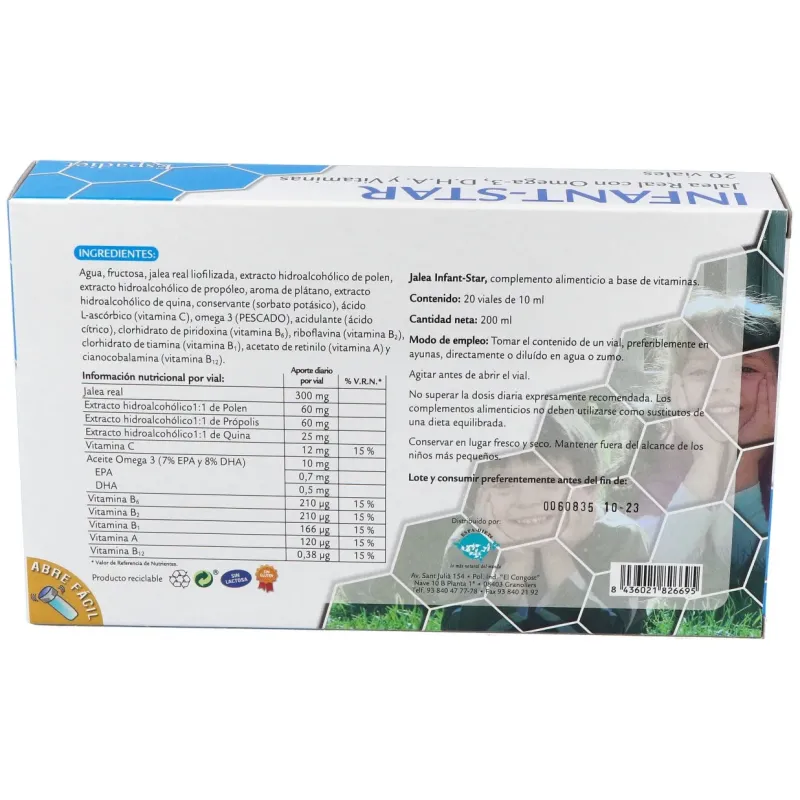 Montstar jalea real infant star 200ml | Farmacia Barata