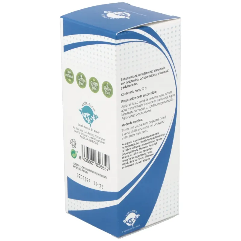 Inmune infant suspension oral 50gr.polvo | Farmacia Barata