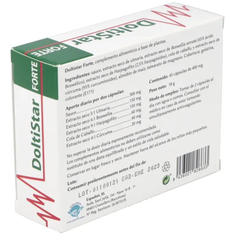 Montstar doltistar forte 45caps | Farmacia Barata