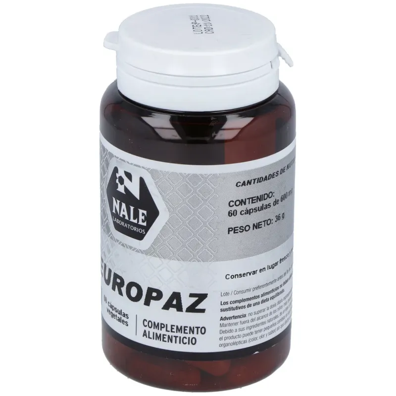 Nale neuropaz 60caps | Farmacia Barata