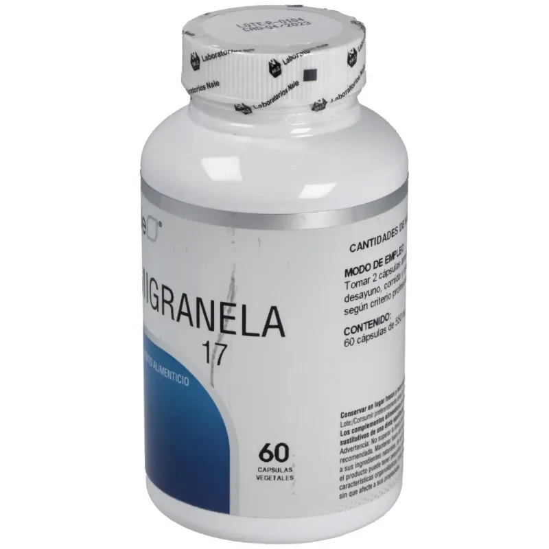 Nale migranela 17 60caps | Farmacia Barata