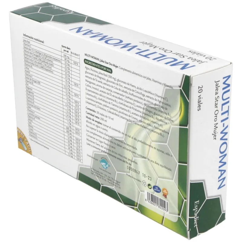 Espadiet jalea real multiwoman fructosa 20uds | Farmacia Barata Espadiet jalea real multiwoman fructosa 20uds | Farmacia Barata