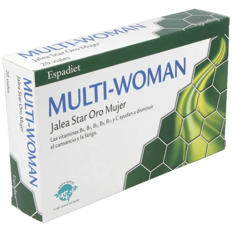 Espadiet jalea real multiwoman fructosa 20uds | Farmacia Barata Espadiet jalea real multiwoman fructosa 20uds | Farmacia Barata