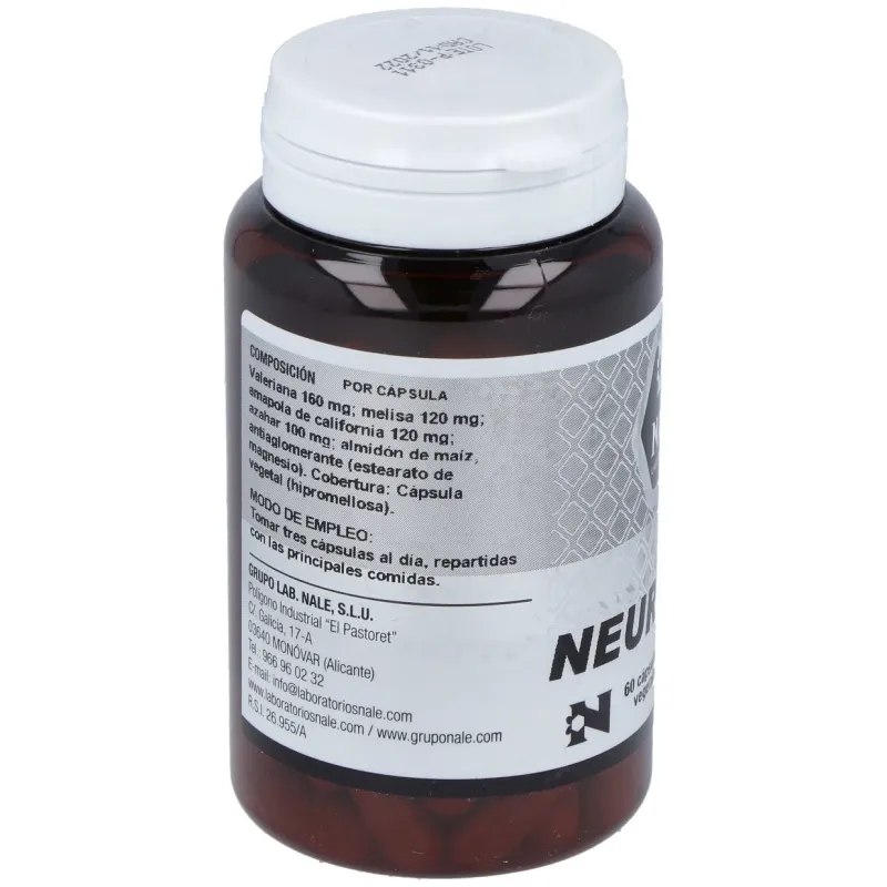 Nale neuropaz 60caps | Farmacia Barata