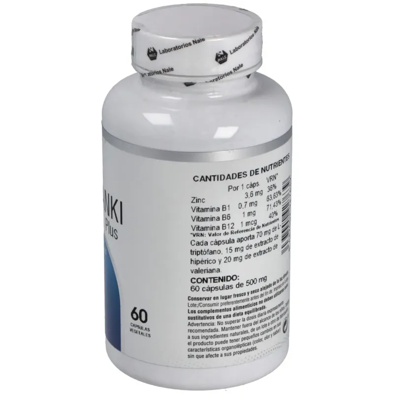 Nale tranki plus 60caps | Farmacia Barata