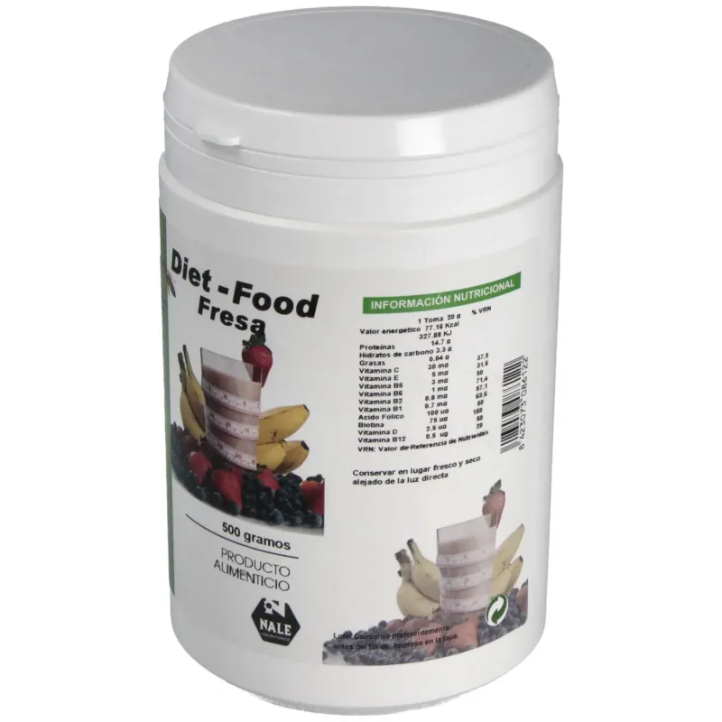 Diet food batido sabor fresa 500gr | Farmacia Barata