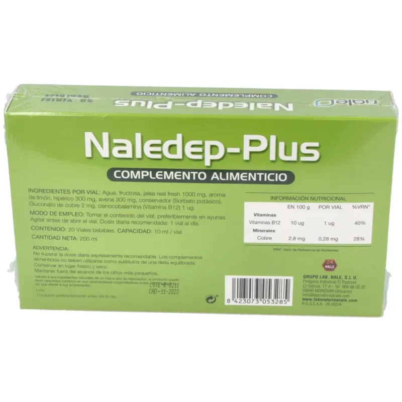 Nale naledep plus 20amp | Farmacia Barata Nale naledep plus 20amp | Farmacia Barata