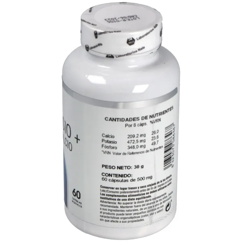 Nale potasio calcio 60caps | Farmacia Barata